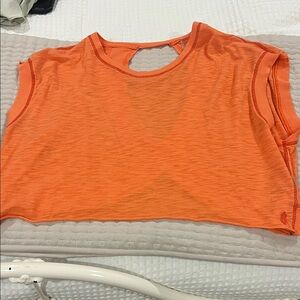 Womens Free People Movement My Time Tee
Size: Medium
Color: Neon Orange